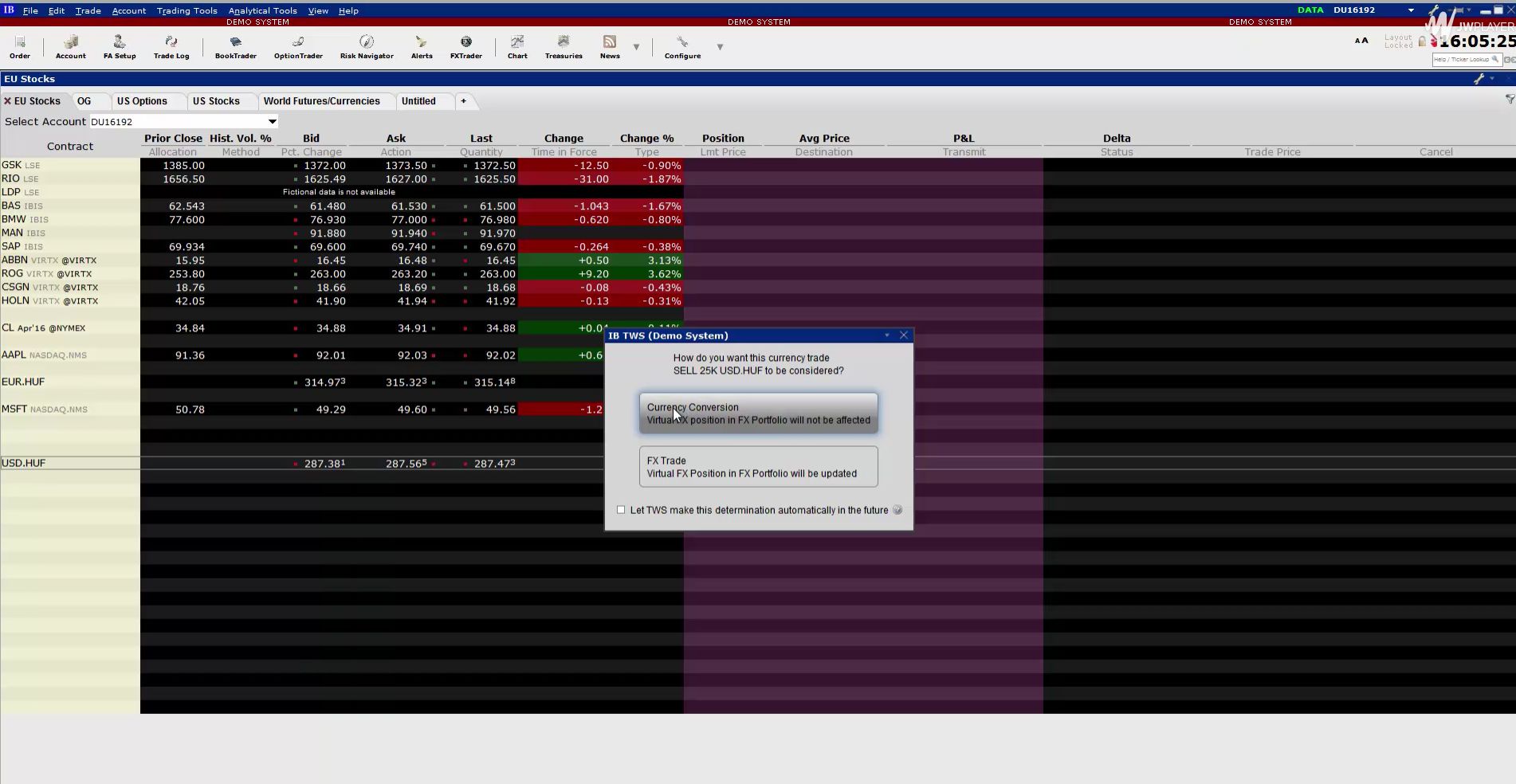Interactive Brokers deviza konvertálás Interactive Brokers deviza konvertálás